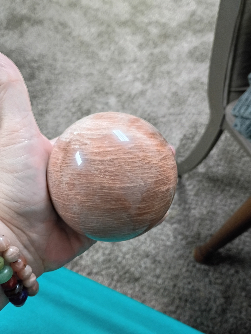 Picasso Jasper Sphere 3.15 In Diameter